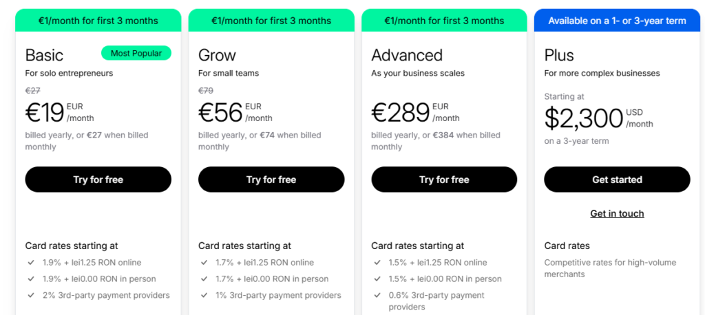 pricing