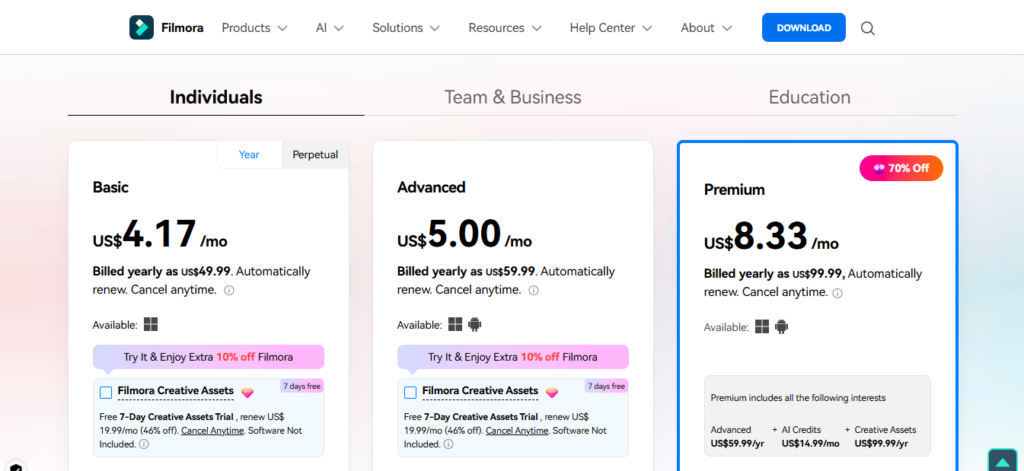  Filmora Monetization Program 